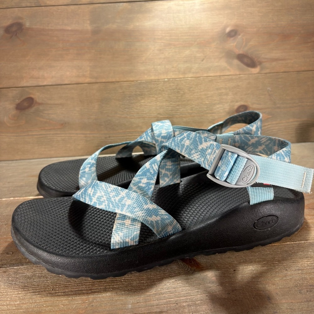 Chaco Z2 Classic Mens size 12 shoes Blue Adjustable Strap Buckle sport sandals